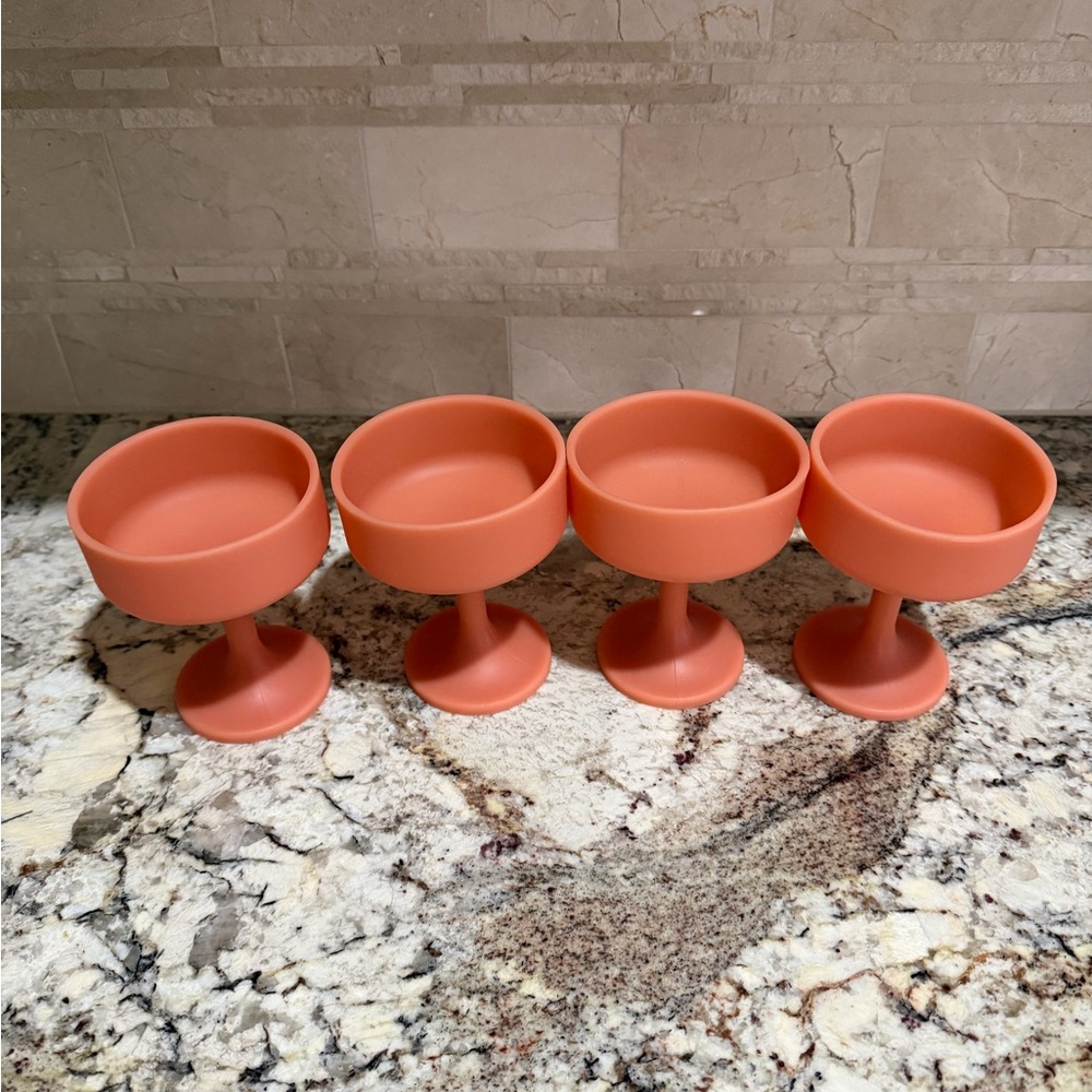 Set of 4 - Mecc Unbreakable Cocktail Glasses - Terra